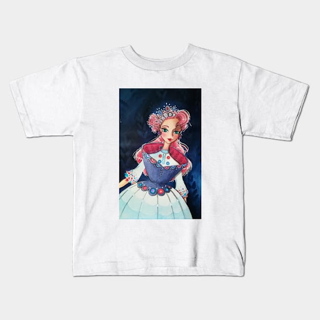 Princess Diva Kids T-Shirt by Ghaida Shop